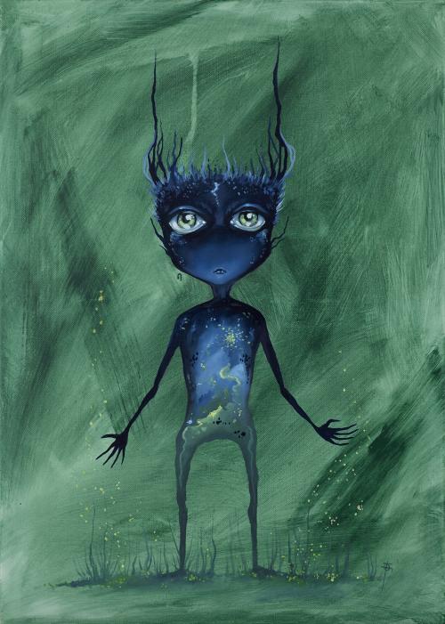 Elemental being of the blue universe