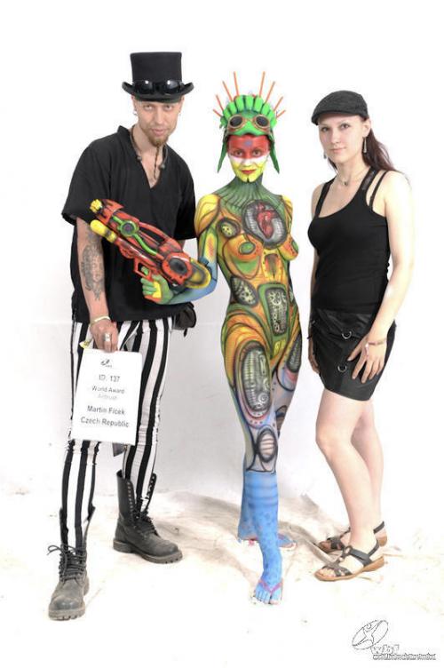 World bodypainting festival - finále - Airbrush kategorie, 5. místo